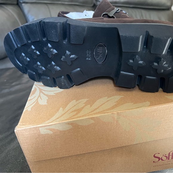 BNWB Sofft size 8 chocolate loafers - Picture 4 of 5